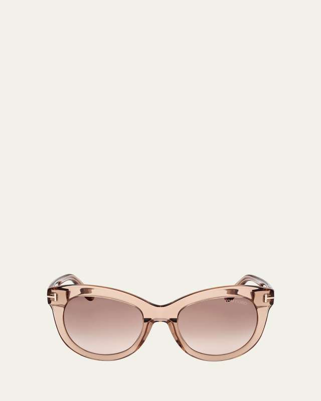 Odette Round Acetate Sunglasses